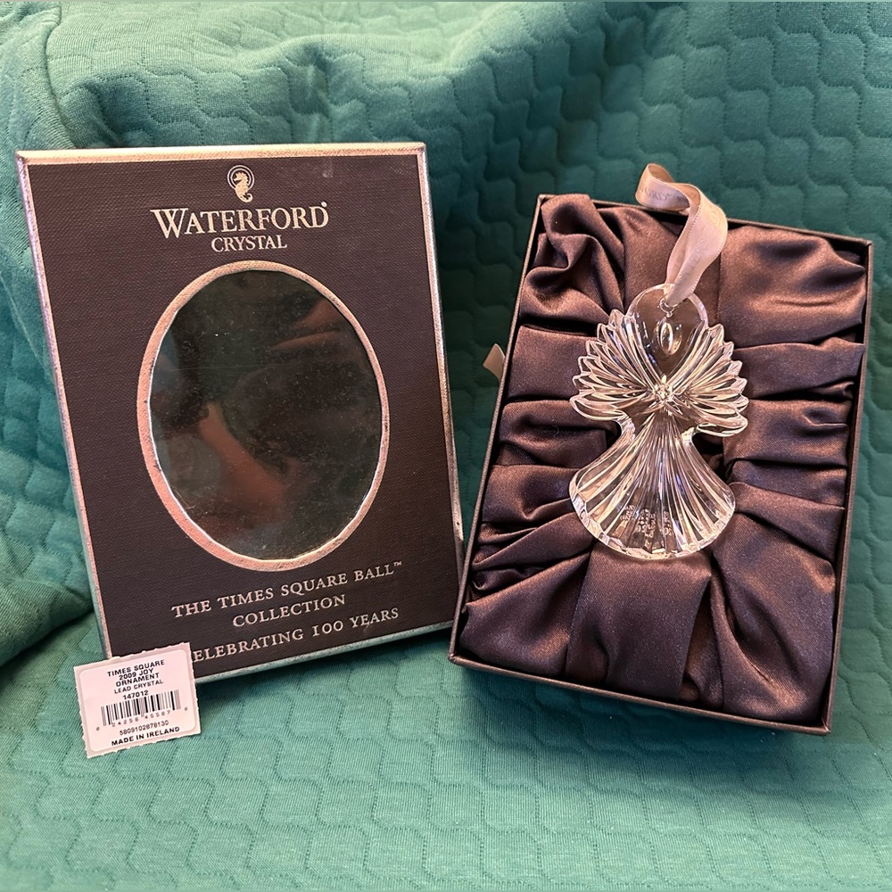 2009, Waterford Crystal Times Square Ball Collection 100 Years Joy Ornament
